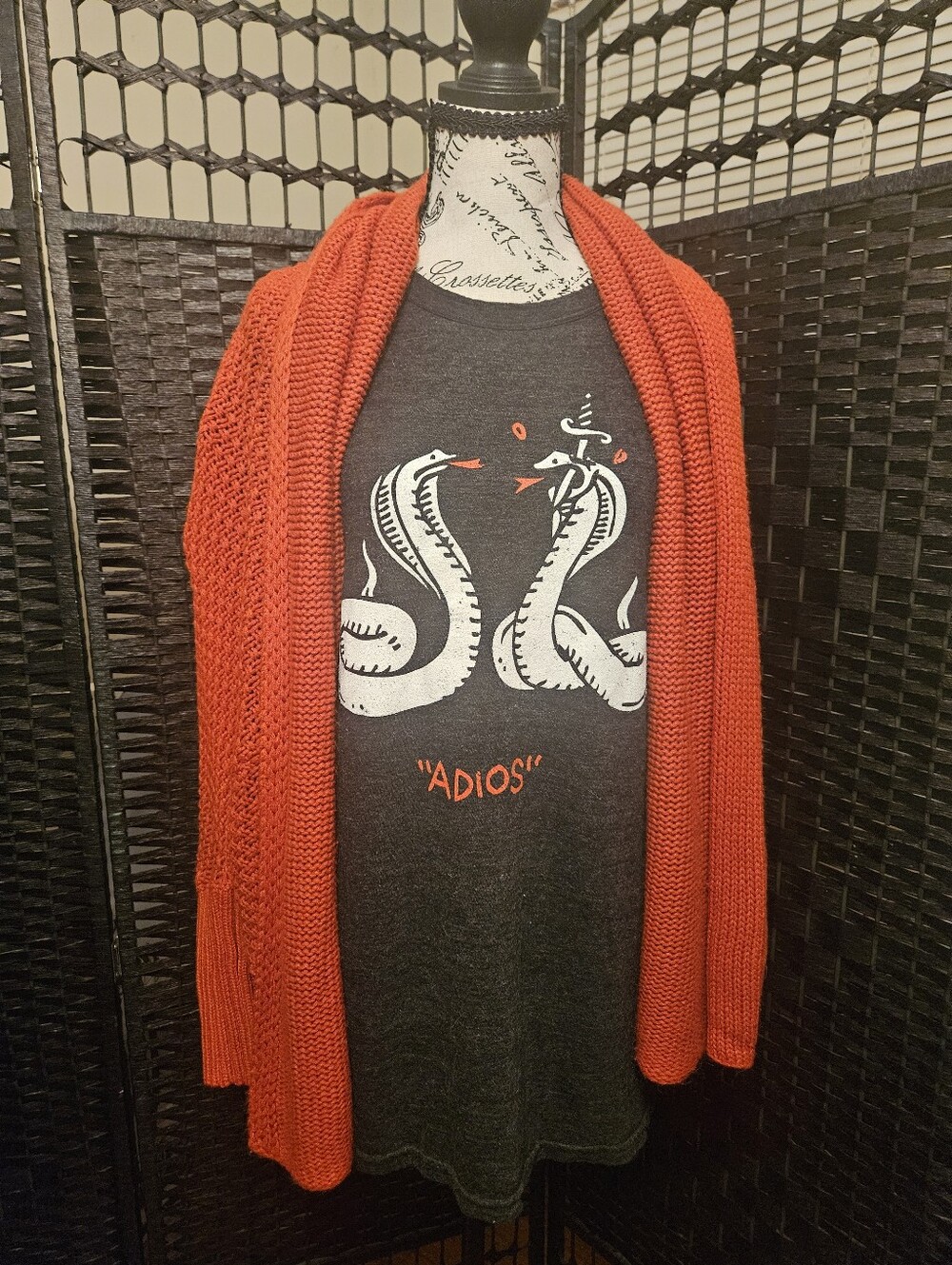 Chaser Oversized Tee "Adios" Snakes